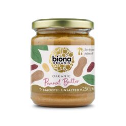 Biona BIO Finom földimogyoróvaj - só nélkül 250g