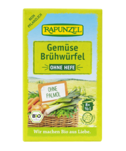 Rapunzel Zöldségleveskocka élesztő nélkül BIO 80g