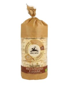 Alce Nero BIO Barnarizs-tallér hüvelyes zöldségekkel 100g