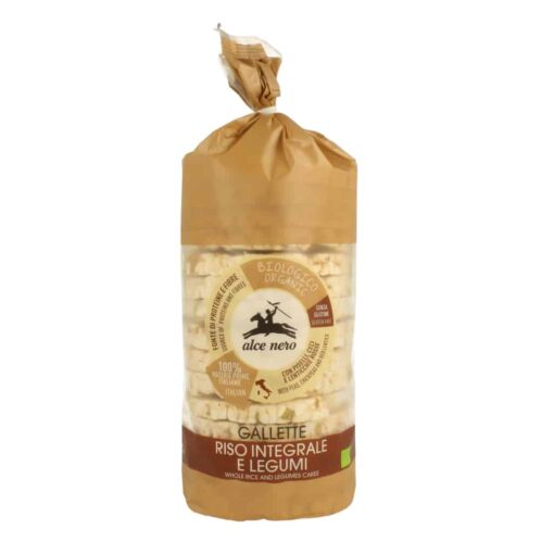 Alce Nero BIO Barnarizs-tallér hüvelyes zöldségekkel 100g