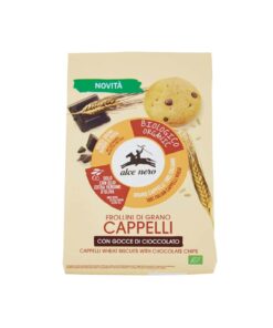 Alce Nero BIO Búza Cappelli keksz csoki darabokkal 250g