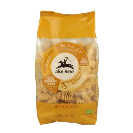 Alce Nero BIO Durum fusilloni 500g