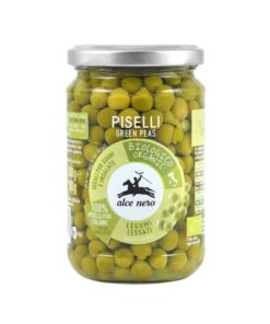 Alce Nero BIO Előfőzött borsó 300g