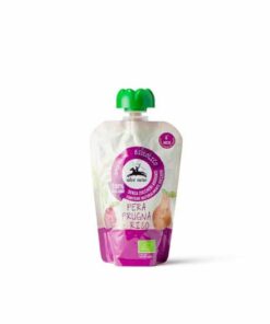 Alce Nero BIO Körte, szilva és rizs püré (tasakos) 100g