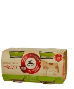 Alce Nero BIO Marhapástétom babáknak 2*80g