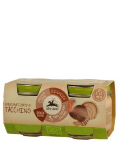 Alce Nero BIO Pulykapástétom babáknak 2*80g