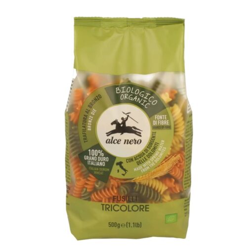 Alce Nero BIO Tri-color fusilli 500g