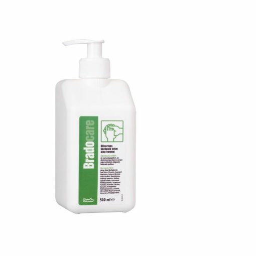 Bradocare Kézápoló krém glicerines aloe vera 500ml