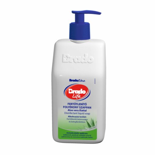 Bradolife Fertőtlenítő folyékony szappan aloe vera 350ml