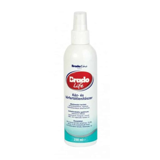 Bradolife Kéz- és bőrfertőtlenítő 250ml