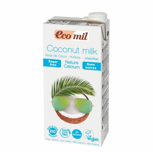 EcoMil BIO Kókuszital hozzáadott édesitőszer nélkül 1l