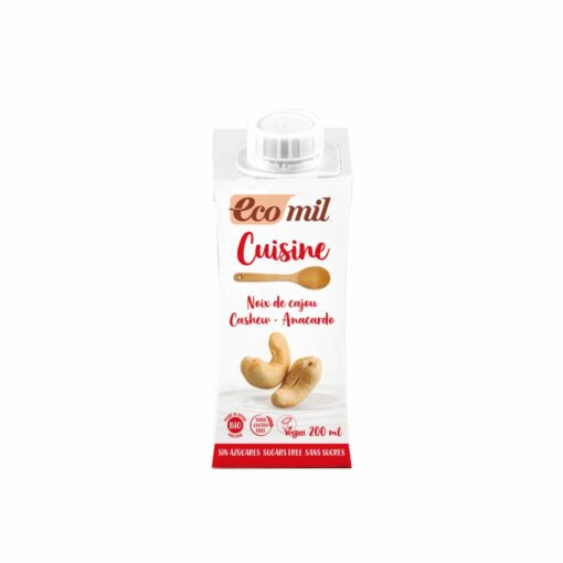 EcoMil BIO Konyhai főzőalap kesudióból cukormentes 200ml