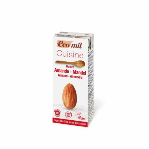 EcoMil BIO Konyhai főzőalap mandulából cukormentes 200ml