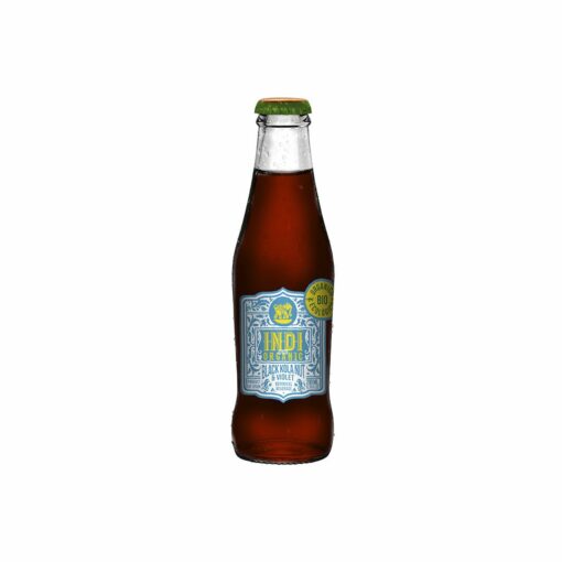 Indi&CO BIO Fekete cola ízű ital 200ml