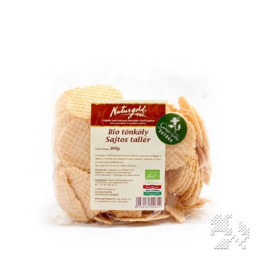 NaturGold BIO Tönköly sajtos tallér 100g