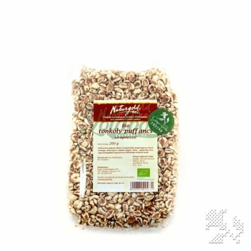 NaturGold BIO puffasztott köles virágmézzel 200g
