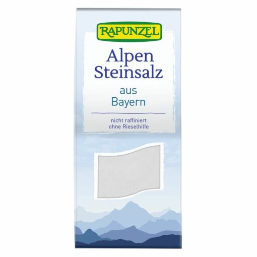 Rapunzel Alpesi kősó BIO 500g