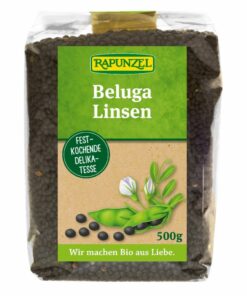 Rapunzel Beluga (fekete) lencse BIO 500g