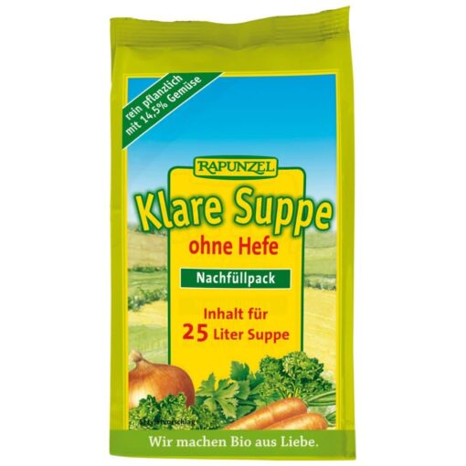Rapunzel Erőlevespor élesztő nélk.utántöltő BIO 500g