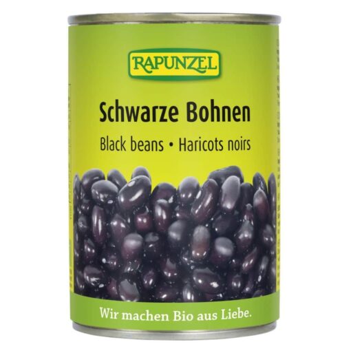 Rapunzel Fekete bab lében  BIO 400g