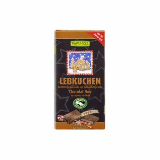 Rapunzel Félédes csokoládé mézeskalács fűszerezésű BIO szezonális 80g