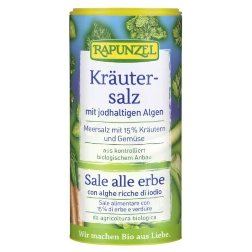 Rapunzel Jódtartalmú fűszersó algával BIO 125g