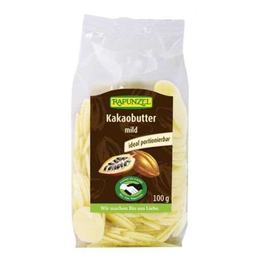 Rapunzel Kakaóvaj-pasztilla, dezodorált BIO 100g