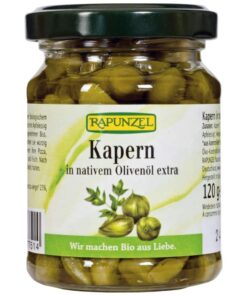 Rapunzel Kapribogyó olívaolajban BIO 120g