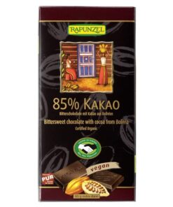 Rapunzel Keserűcsokoládé 85% BIO 80g