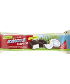 Rapunzel Kókuszkockák étcsoki bevonattal VEGÁN BIO 50g