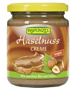 Rapunzel Mogyorókrém nádcukorral VEGÁN BIO 250g