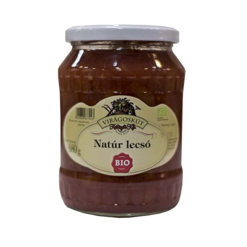 Virágoskút BIO Natur lecsó 720ml