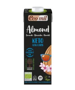 Ecomil BIO Keto Mandulaital cukormentes 1l