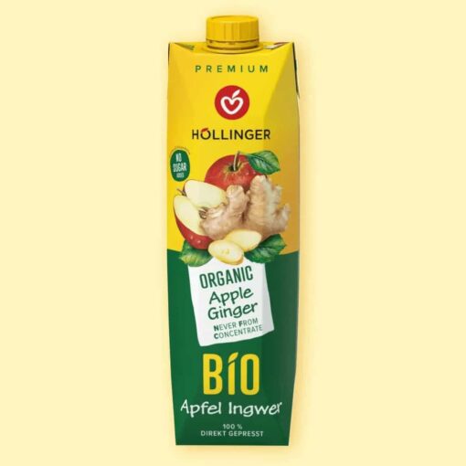 Höllinger BIO Alma-gyömbérlé 1l
