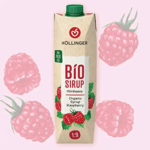 Höllinger BIO Málnaszörp 1l