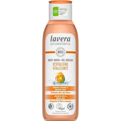 lavera Vitalizáló tusfürdő, narancs-menta VEGÁN 250ml