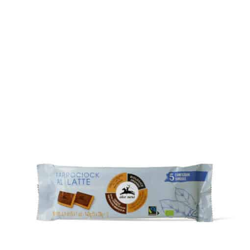 Alce Nero BIO Tönkölybúza keksz tejcsokoládéval 5x28g (140g)