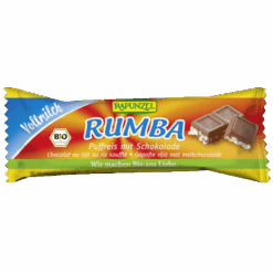 Rapunzel Rumba puffasztott rizsszelet tejcsokoládával BIO 21g