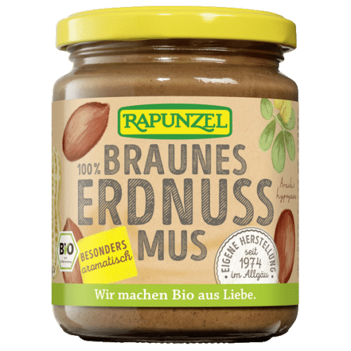 Rapunzel Barna földimogyoróvaj BIO 250g