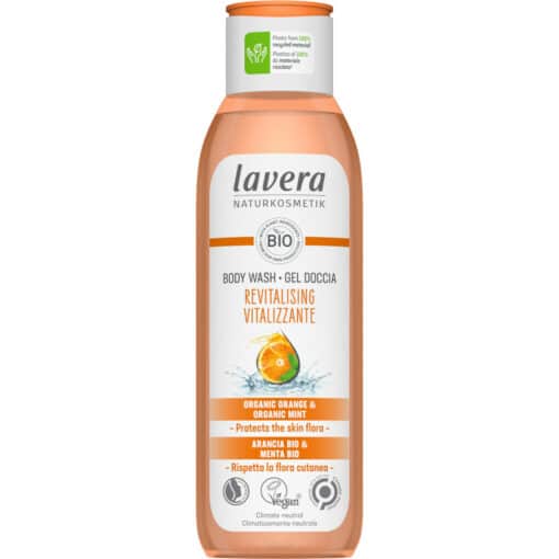 lavera Vitalizáló tusfürdő, narancs-menta VEGÁN 250ml