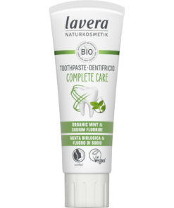 lavera BASIS S fogkrém mentolos VEGÁN 75ml