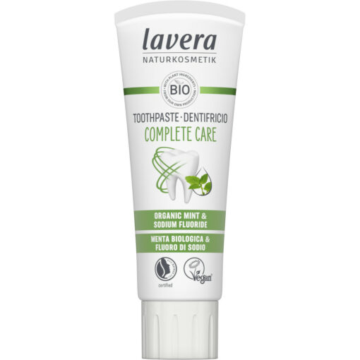 lavera BASIS S fogkrém mentolos VEGÁN 75ml