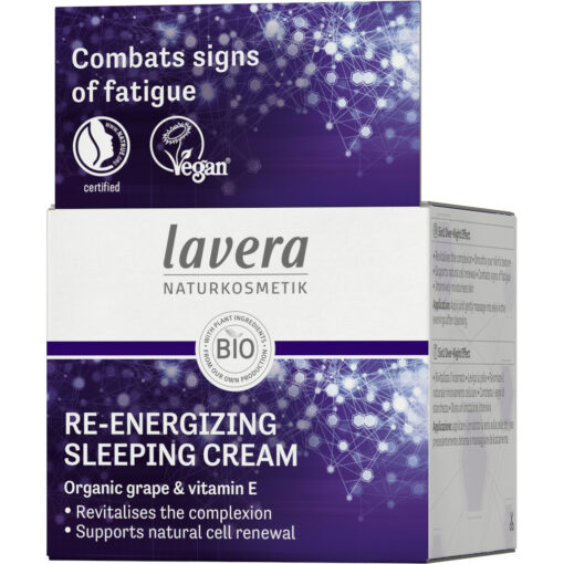 lavera F szépítő alvás krém VEGÁN 50ml