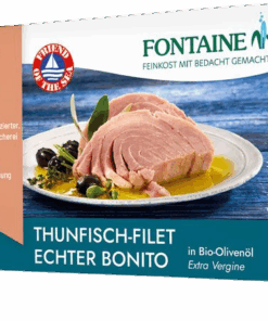 Fontaine Csíkoshasú tonhal bio olívaolajban 120g