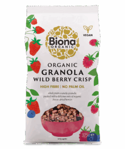 Biona BIO Erdei gyümölcsös ropogós granola 375g