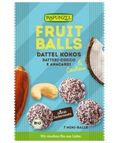 Rapunzel Gyümölcsgolyó datolya-kókusz & kesudió BIO 49g