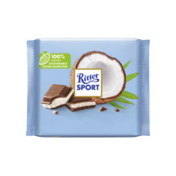 Ritter Sport Kókuszos csokoládé táblás csokoládé
