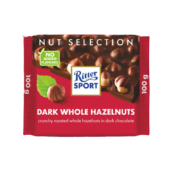 Ritter Sport Egészmogyorós étcsokoládé táblás csokoládé