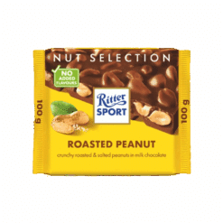 Ritter Sport Pörkölt egész földimogyorós csokoládé táblás csokoládé
