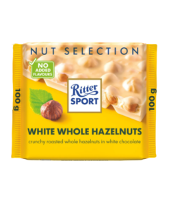 Ritter Sport Egészmogyorós fehércsokoládé 100g